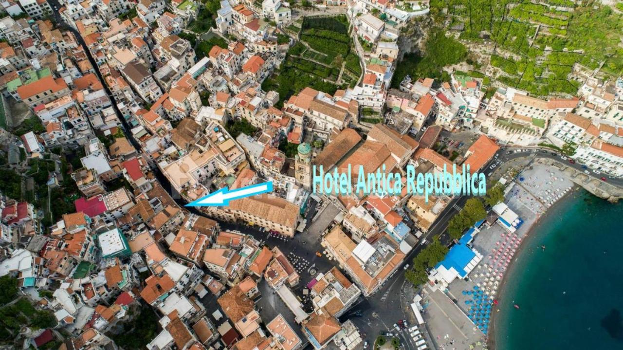 Hotel Antica Repubblica In Amalfi Center At 100Mt From The Sea Exteriör bild